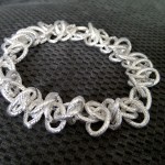Gorgeous chunky silver Bracelet